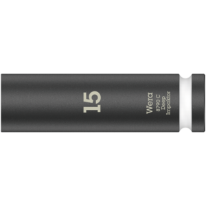 Удлинённая торцовая ударная головка 1/2″ 8790 C Impaktor 15 мм WERA 05004832001 Удлинённая торцовая ударная головка 1/2″ 8790 C Impaktor 15 мм WERA 05004832001