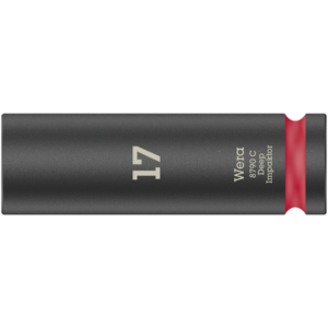Удлинённая торцовая ударная головка 1/2″ 8790 C Impaktor 17 мм WERA 05004834001 Удлинённая торцовая ударная головка 1/2″ 8790 C Impaktor 17 мм WERA 05004834001