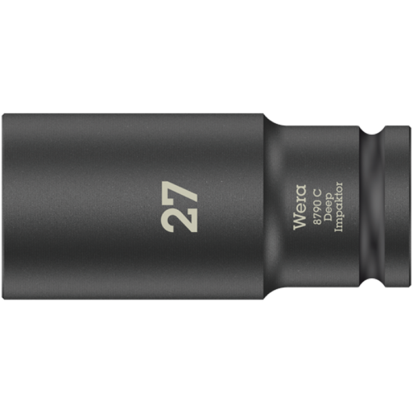 Удлинённая торцовая ударная головка 1/2″ 8790 C Impaktor 27 мм WERA 05004840001 Удлинённая торцовая ударная головка 1/2″ 8790 C Impaktor 27 мм WERA 05004840001
