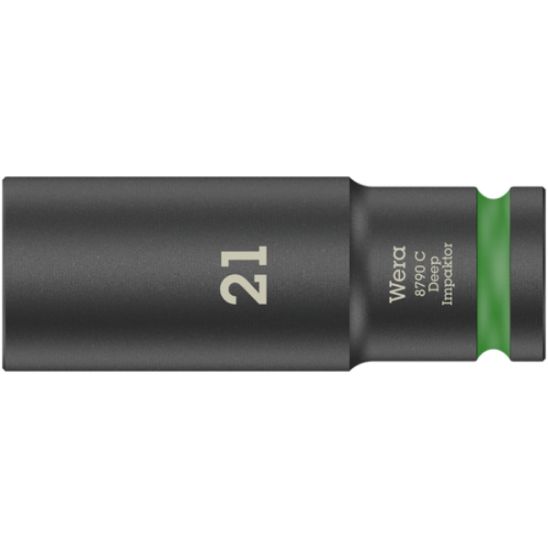 Удлинённая торцовая ударная головка 1/2″ 8790 C Impaktor 21 мм WERA 05004837001 Удлинённая торцовая ударная головка 1/2″ 8790 C Impaktor 21 мм WERA 05004837001