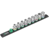 Набор торцовых головок на магнитном держателе 1/2″ C 4 Zyklop WERA 05005460001