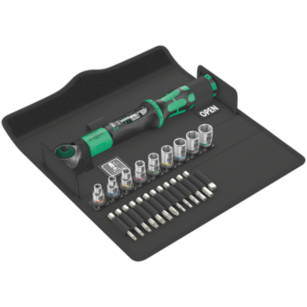 Набор Safe-Torque A 2 Set 1, под биту, присоединительный шестигранник 1/4", 2-12 Нм, 23 предмета WERA 05075832001 Набор Safe-Torque A 2 Set 1, под биту, присоединительный шестигранник 1/4", 2-12 Нм, 23 предмета WERA 05075832001