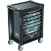 Инструментальная тележка 9700 Tool Rebel 94 предмета WERA 05150130001 Инструментальная тележка 9700 Tool Rebel 94 предмета WERA 05150130001