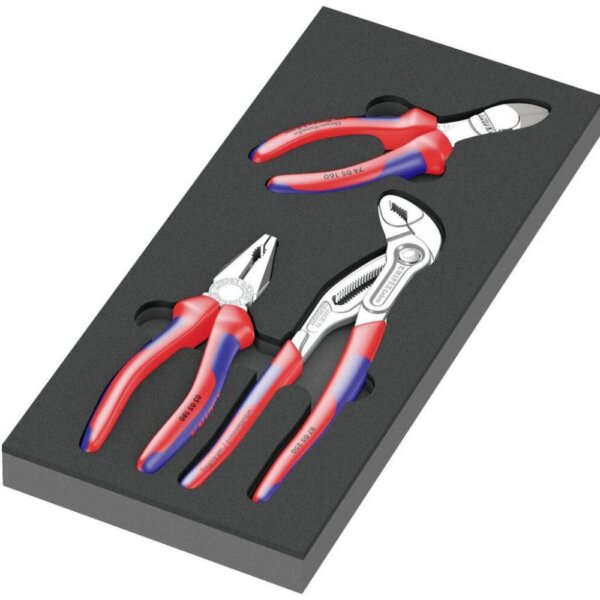 Ложемент набор инструментов KNIPEX 1, 3 предмета WERA 05150180001 Ложемент набор инструментов KNIPEX 1, 3 предмета WERA 05150180001