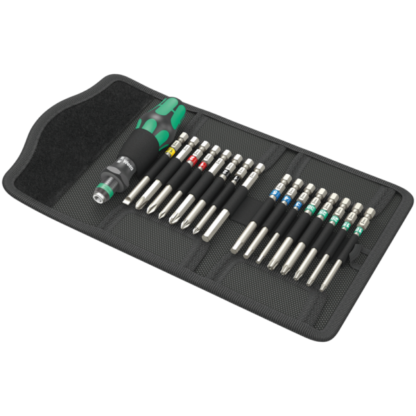 Набор Kraftform Kompakt 60 Tool Finder, 17 предметов WERA 05059303001 Набор Kraftform Kompakt 60 Tool Finder, 17 предметов WERA 05059303001