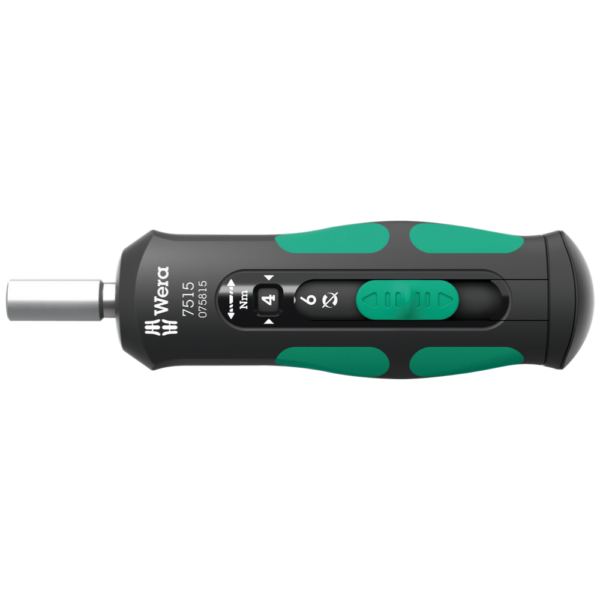 Динамометрическая отвёртка 7515 Kraftform Safe-Torque Speed 2-6 Нм WERA 05075815001 Динамометрическая отвёртка 7515 Kraftform Safe-Torque Speed 2-6 Нм WERA 05075815001